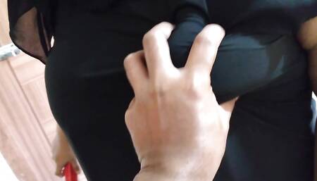 Niqab Hookup - Hot Arab BBW Teen Maid Fucked By Boss When She was cleaning Office!