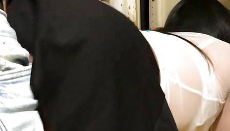 I FOUND THIS UGLY OLD WOMAN STEEP, IT WAS EITHER THAT OR THE FLOOR