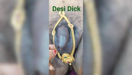 Desi bhabhi made her boyfriend dick beautiful with jewellery