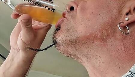 Special champagne to celebrate my profile confirmation