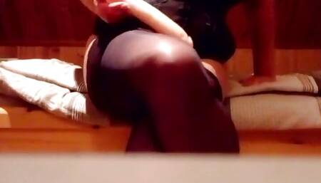 Sexy posing in the bedroom