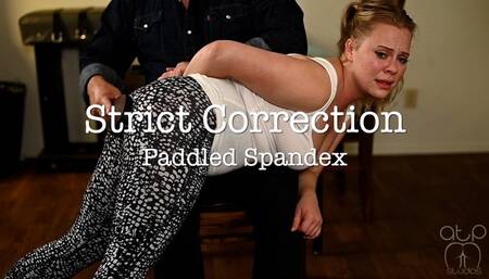 Strict Correction - Paddled Spandex - 1080p