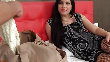 Hot Tgirl Sara Oliveira Has Her Asshole Stretched Out