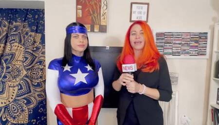 Major Patriot needs you! to blow up balloons - NADIA WHITE HIDEF MOV