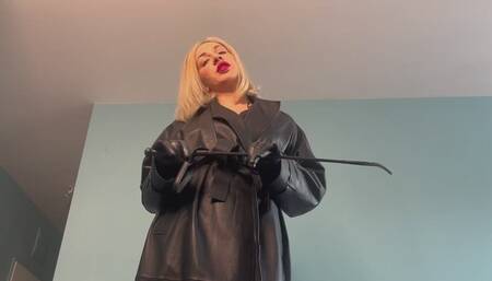 The blonde mistress will punish you POV