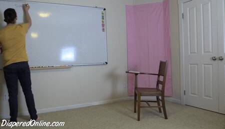 Taylor: Spanked & Diapered by Tutor