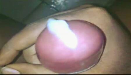 Village boy masturbating and release his cum