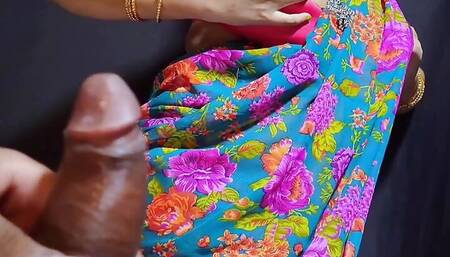 Beautyparlor' s bhabhi got fucked by her customer husband infront of her