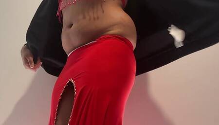Crazy red dildo fuck