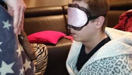 Femdom slave gets new training !!!