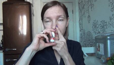 REAL SNEEZING BECAUSE OF SPRAY NB