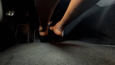 EXTREME Driving And HARD Stomping In Pumps (Pedal Shots)