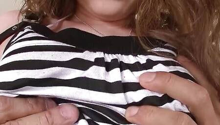 Uncensored JAV Multiple Creampie Group Sex for Skinny Japanese Teen by Older Guys