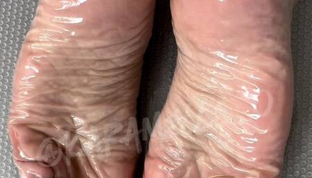 5 min oily soles