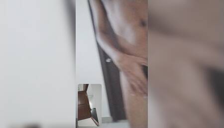 Maddy being horny slut roaming naked outdoors in public hotel