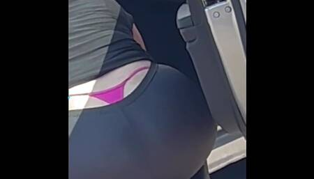 Ruby Exposed Pink Thong Slip