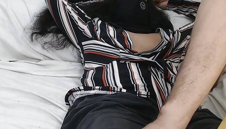 Muslim Girlfriend Romantic Live Pussy Fucking Missionary and Cowgirl ride on my Desi Indian Cock