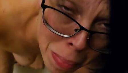 NaughtyAleena wall fucks her monster unicorn deep in her ass