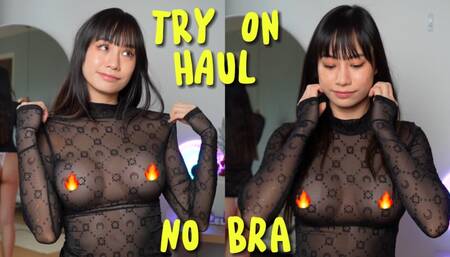 Completely See Through Lingerie Try on Haul with Elixir Elf