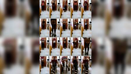 Joselynne Cd Heels And Stockings With Anal Fox Tail First