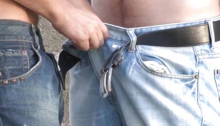 Hot cum in mouth after good gay anal fuck