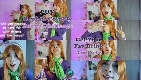 PUV Daphne Cosplay Burping Contest With Scooby