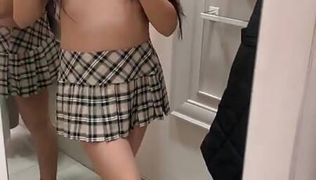 Erotic Dance in the Fitting Room