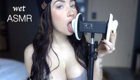 ASMR WET SEX LICKING ???????? SUCKING COCK SOUNDS, BIG BLUE EYES SLUT HENTAI - WILLOW HARPER