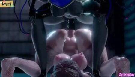 Hentai 3D fuck alien futa
