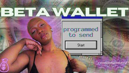 Beta Wallet Programmed To Send
