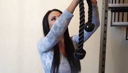 Naughty Hottie Anissa Kate Loves Sex Work Out