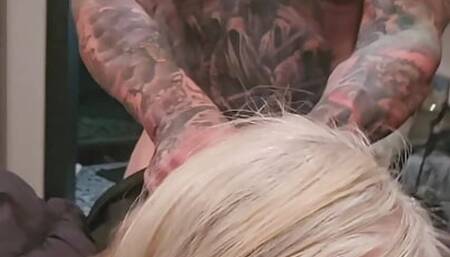 Masked Man Gives Horny Big Ass MILF in Pantyhose Anal!