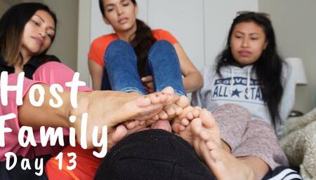 Host family - Day 13 - Countdown - Aleska & Valentina & Mariella - Extreme Humiliation - 4K