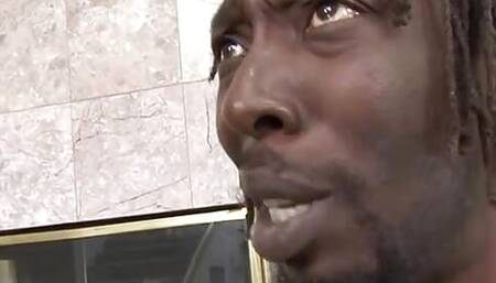 Having fun with her black friend