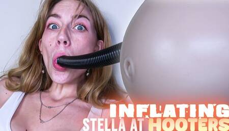 Inflating Stella At Hooters (HD WMV)