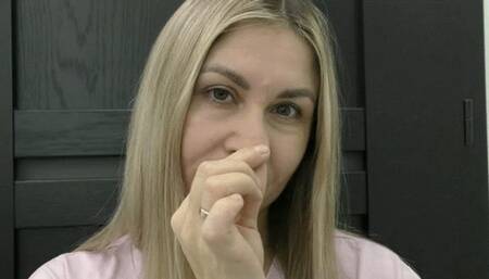 I want to watch you pick your nose all the time MP4 HD 720p