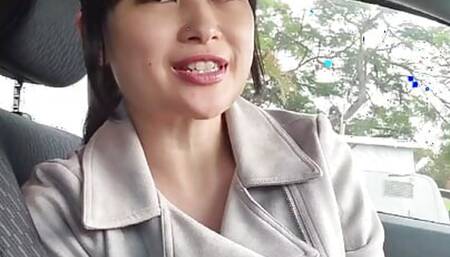 Asian milf talks dirty to you after date