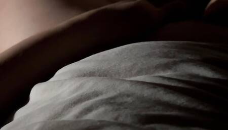 Lesbian masturbation of wet, dripping, pulsating pussies