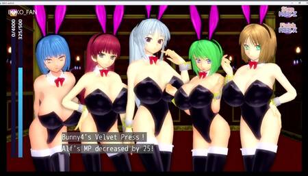 Girl Beats Hero 3 0,05 Bunny Girls 2 (boko877)