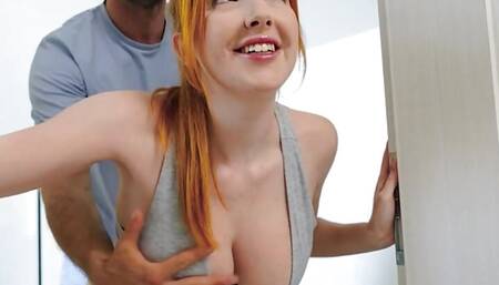 REALITY KINGS - Scarlett Jones Moans Loudly As She Takes Kristof's Long, Thick Dick Deep Inside Her Pussy