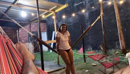 Reverse Blowjob Neighbor