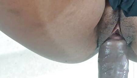 Hot Girlfriend juicy pussy fucked by neighbour.