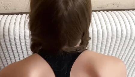 Fucked a fiton during a workout and poured sperm