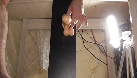 Massaging my prostate with anal anal cock