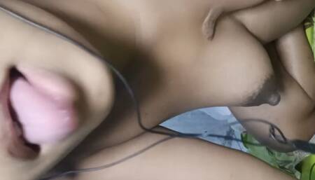 Pregnant wife is addicted to colmek, wants to be fucked with a big dick