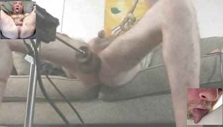 Exposure whore drinks his own piss - twice!