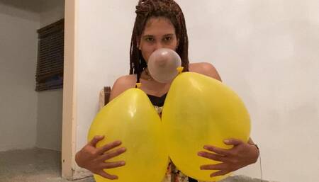 bubble gum and ballons ( blow2p, nail2pop, sip2pop)
