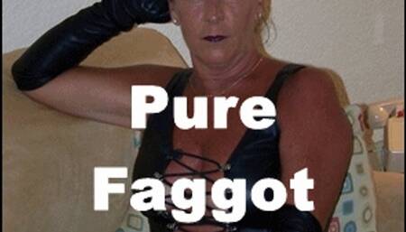 Pure Faggot Humiliation by Goddess Natasha (MP3)