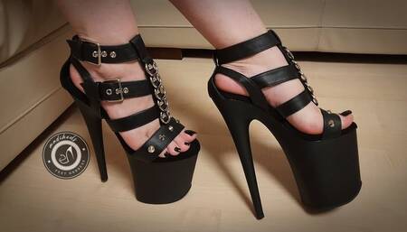 fetish high heel sandals