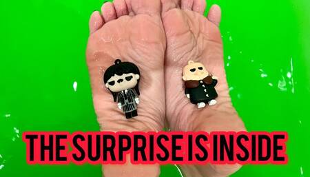 THE SURPRISE IS INSIDE